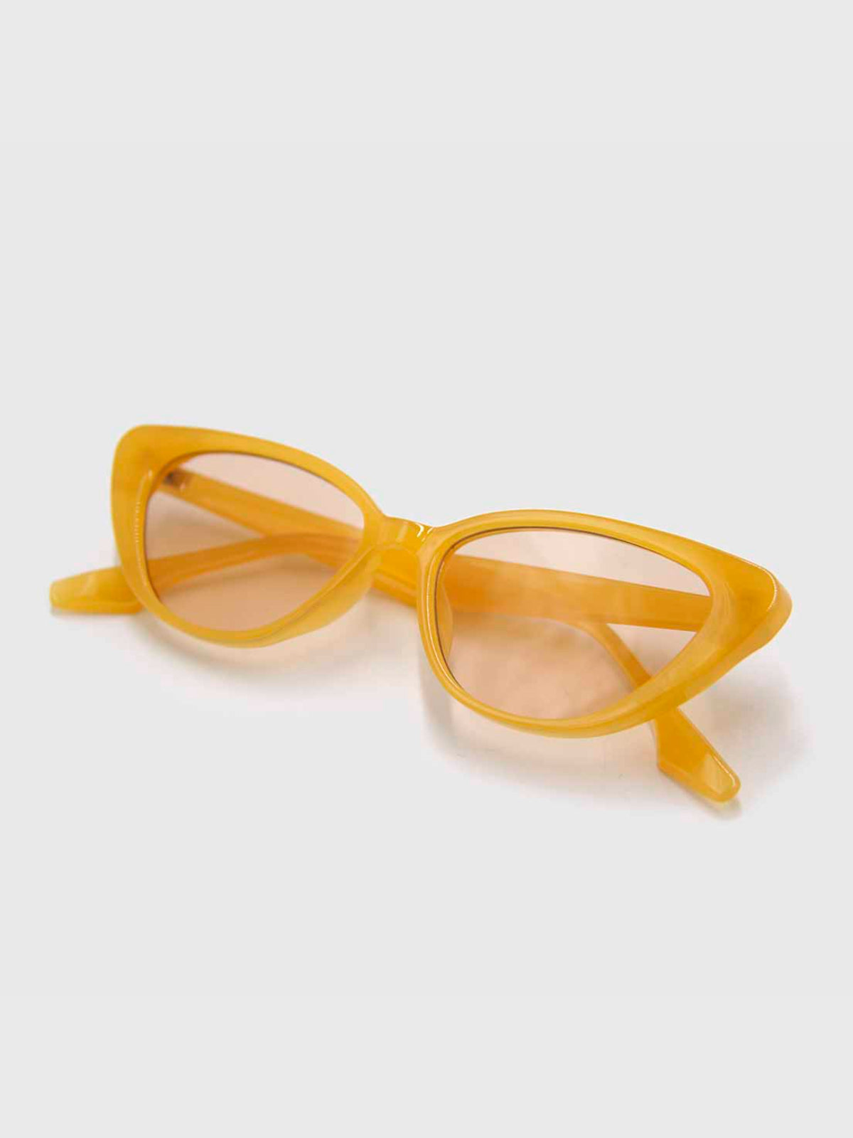 Lentes de Sol – Cat-Eye Amarillo Pastel