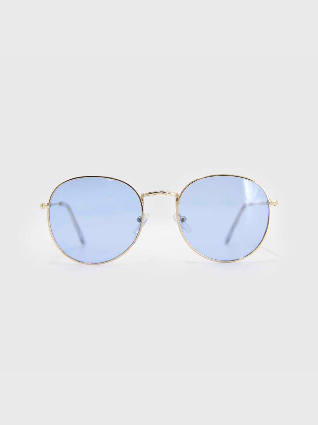 Lentes de Sol – Redondas Dorado y Azul Claro