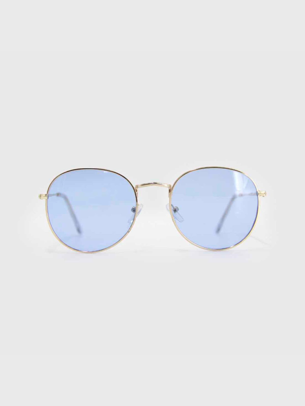 Lentes de Sol – Redondas Dorado y Azul Claro