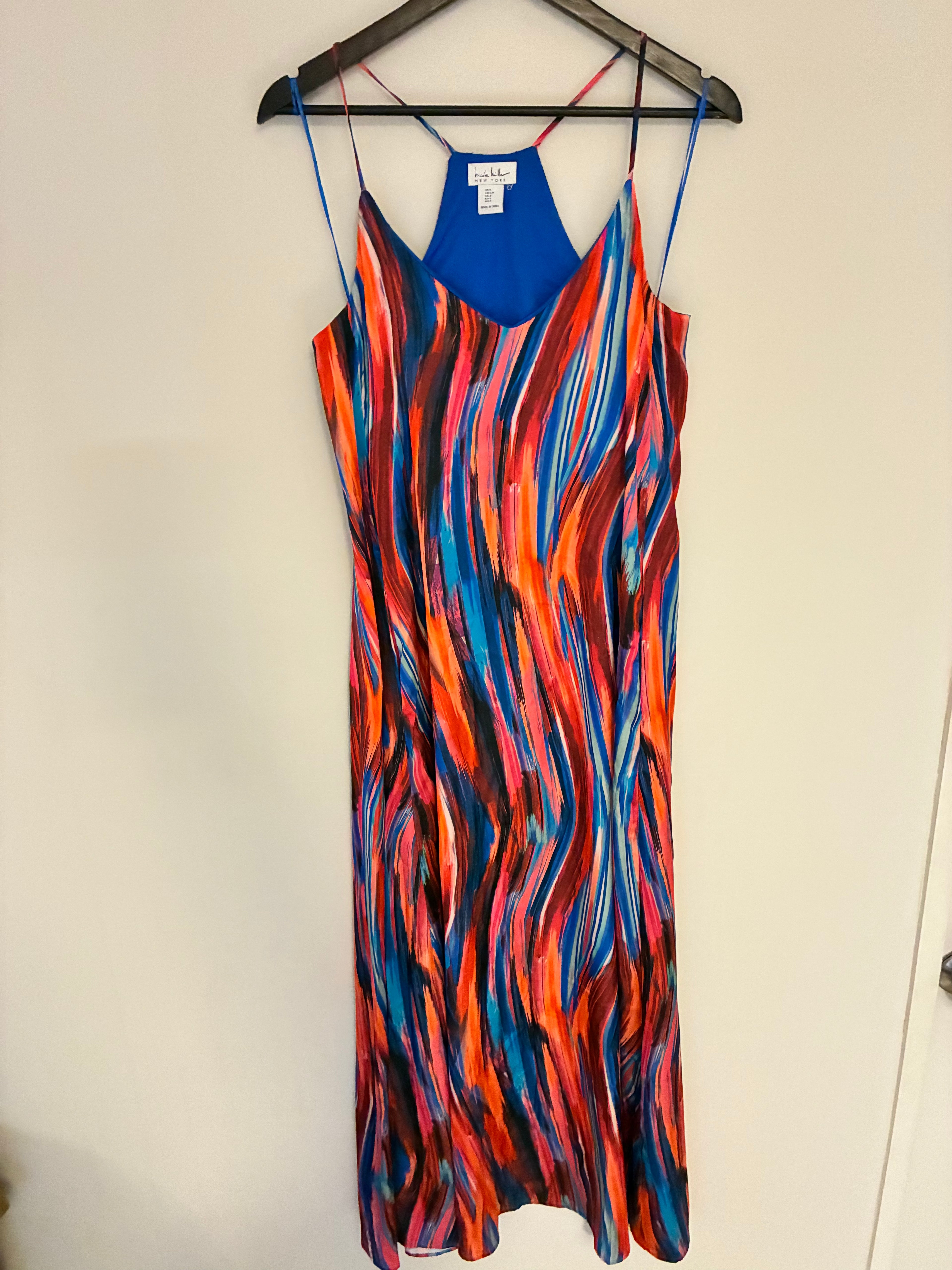 Vestido Multicolor Satinado