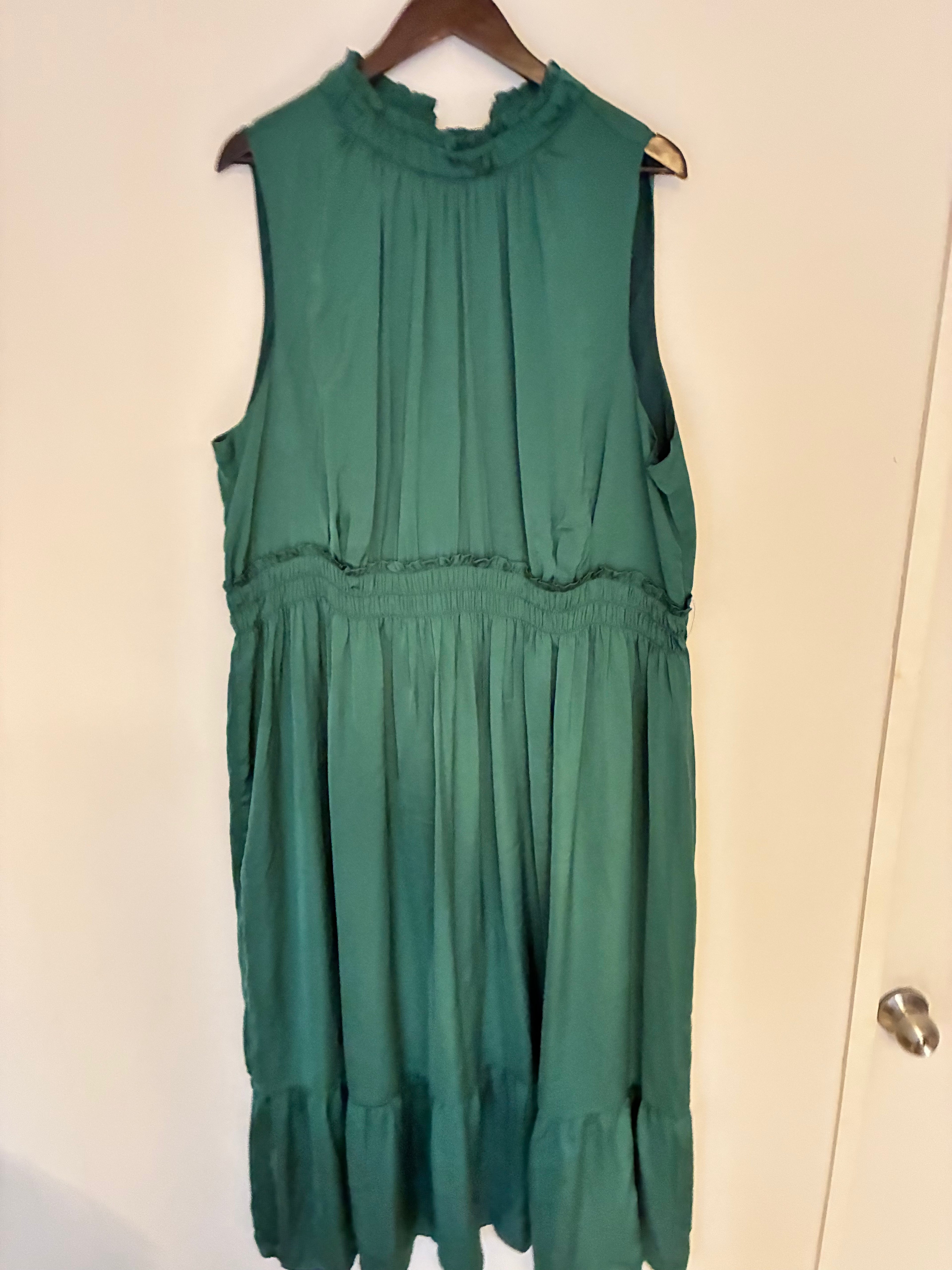 Vestido Verde Botella