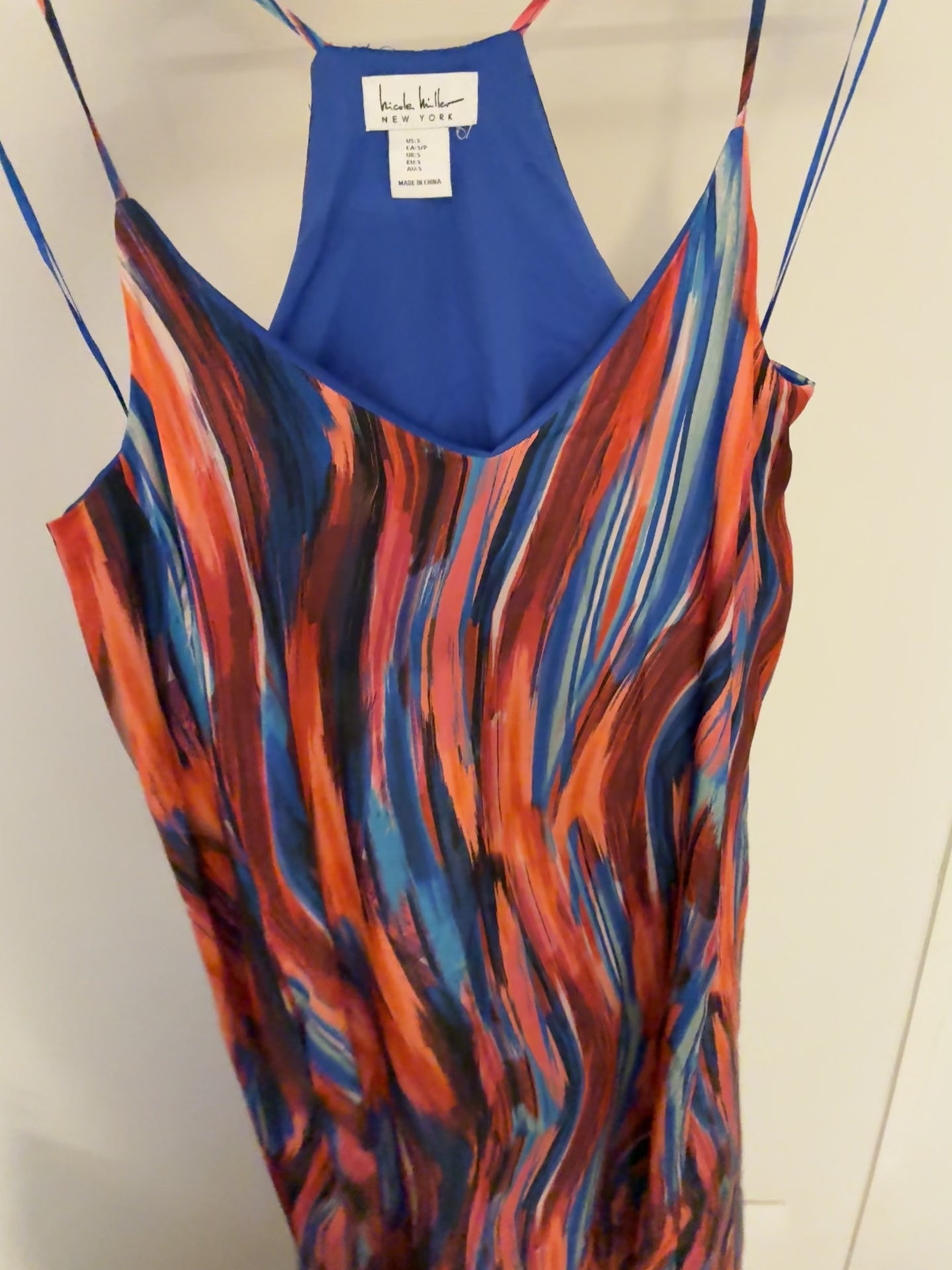 Vestido Multicolor Satinado